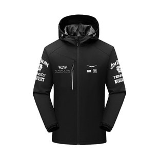 2026凯迪拉克F1车队服方程式赛车服周冠宇同款冲锋衣夹克男女外套