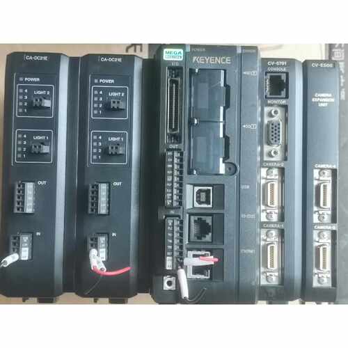 基恩士视觉CV-5701CV-E500，带光源模块CV-D