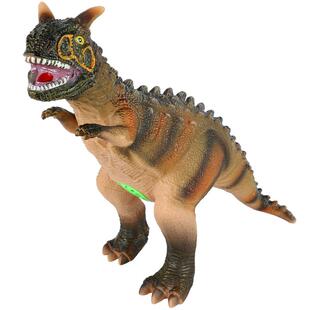 大号仿真软胶会叫恐龙儿童玩具动物世界模型侏罗纪霸王龙美甲龙男