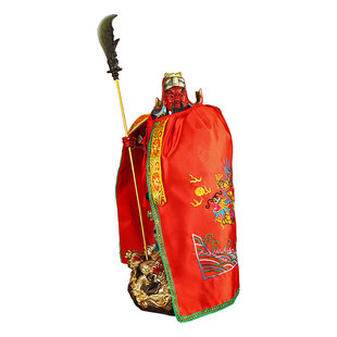 佛像披风斗篷佛袍佛家关公披肩佛具关帝圣君神像衣服武财神关二爷