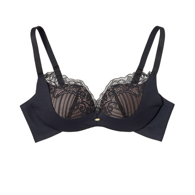 蜜桃派无钢圈舒适聚拢文胸