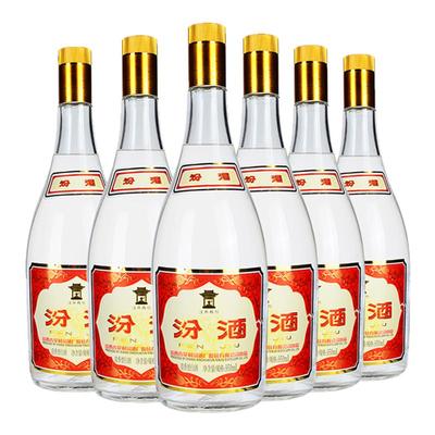 山西汾酒55度大黄盖将军汾6瓶装