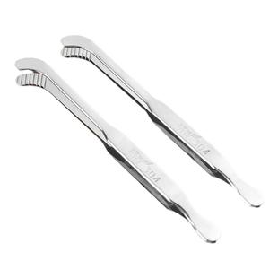 304不锈钢茶夹茶勺茶杯夹子镊子茶匙茶铲取茶叶夹勺泡茶茶具配件