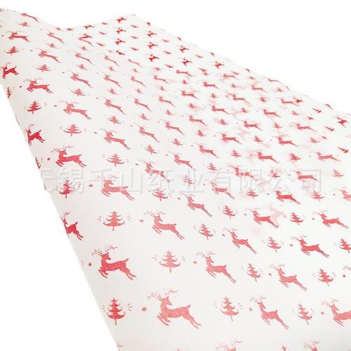 卷筒包装纸印花硫酸纸印刷家纺图案茶叶有高级衬纸内雪梨纸感