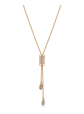 秋冬百搭毛衣挂饰项链女轻奢高级感女款2025新款小众设计感毛衣链