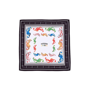 2025MAMA新款gd权志龙同款联名丝巾pmo字母日韩印花方巾头巾男女