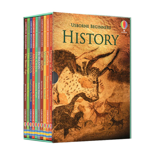 初探历史 Usborne Beginners History 10册礼盒套装 英文原版初学者科普系列 儿童英语启蒙绘本 尤斯伯恩少儿科学科普读物