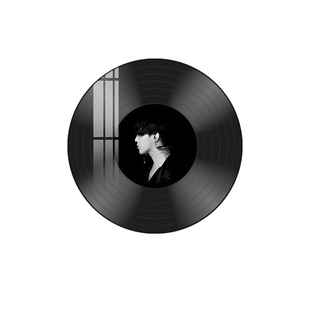 明星周边权志龙黑胶唱片挂画高级感蓝牙音响装饰画潮牌工作室摆画