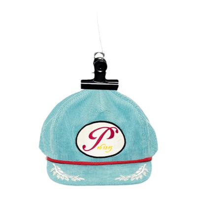 gd权志龙同款灯芯绒刺绣鸭舌帽