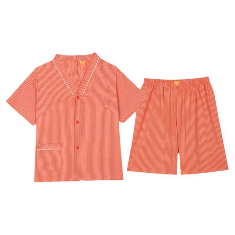 艾灸服纯棉前后开衫开扣按摩专用衣服推拿针灸理足疗蒸刮痧汗蒸服