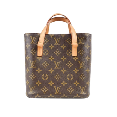 中古后换植鞣革LouisVuitton/路易威登 薇薇安小号托特包