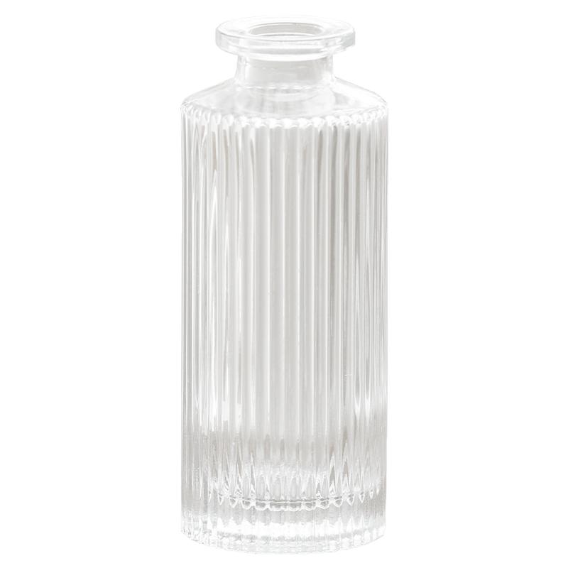 北欧简约迷你小花瓶高级感创意水培器皿ins插花透明玻璃装饰摆件