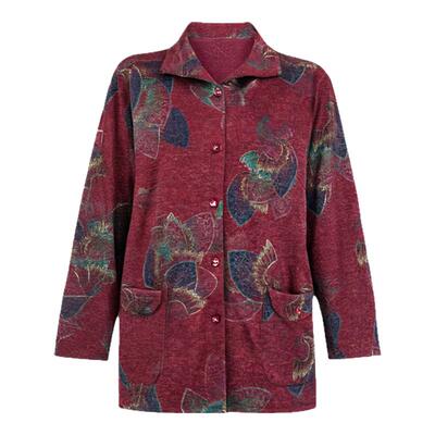 10x特体加肥衬衫奶奶胖妈妈装