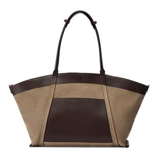 【张俪同款】Fabrique 托特包双面多用牛皮大号通勤翻翻包女包