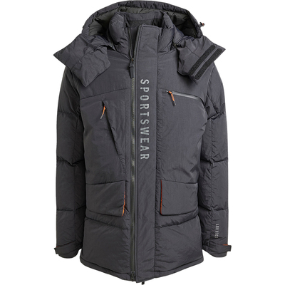 Adidas/阿迪达斯正品新款男士连帽运动户外宽松羽绒服JM4616