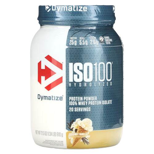 Dymatize全分离乳清蛋白质粉运动营养锻炼补充增肌健身