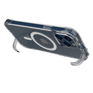 iPhone17新款magsafe磁吸16透明隐形支架苹果15Promax手机壳14Pro适用13mini气囊防摔厚款11小众高级感男女12