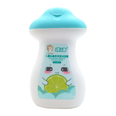 儿童水晶草莓洗发沐浴露