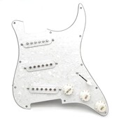 珍珠色 SQ单单单电吉他护板前盖板线路总成拾音器线路吉他面板