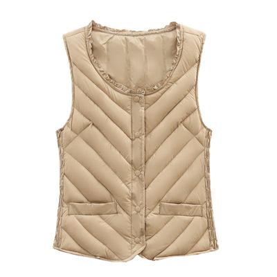 高保暖不挑身材锁温绒马甲背心