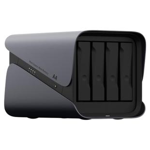 极空间A4硬盘柜四盘位NAS机械适配西数拓展架Raid扩展柜SATA3.5英寸机械盘适配希捷西数机械硬盘网络存储智能