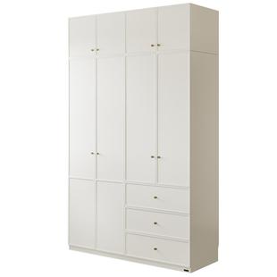 政府补贴全友家居奶油风衣柜卧室家用成品大衣橱法式轻奢收纳柜子