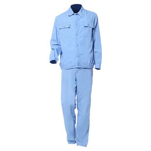 夏季水洗工作服长袖男女装厂服工衣超薄半袖短袖棉透气工装套定制