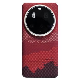 PARKA适用苹果iphone16promax/pro华为Mate 70pro/pro+小米15ultra手机壳凯夫拉磁吸保护套日照金山浮织