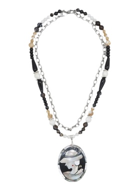 25SUMMER贝壳天然石女款原创项链