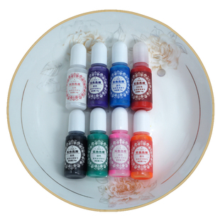 水晶滴胶色精马卡龙白色实色不透明麻将色素调色剂树脂diy材颜料