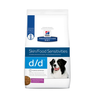 希尔斯dd/zd8磅皮肤敏感食物过敏肠胃低敏粮Derm Defense狗粮