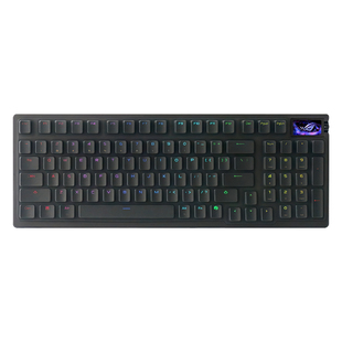 适用夜魔ROG夜魔98键盘膜玩家国度ROG夜魔键盘保护膜防尘罩夜魔98HE磁轴专用屏幕膜三模无线客制化机械键盘罩