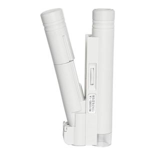 150高倍手持放大镜带LED灯100倍高清纺织印刷网点用40/80倍鉴定便携式珠宝科学生儿童显微镜手机德1000国工艺