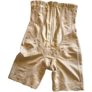 美容院身材管理系列大高腰紧版收腹束腰美体塑身裤前拉链提臀开档