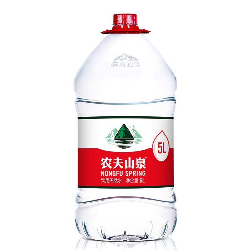 农夫山泉饮用天然水5L*4桶整箱装