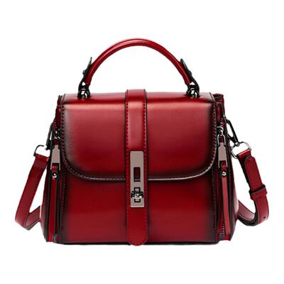 自有工厂洋气实用时尚牛皮小方包