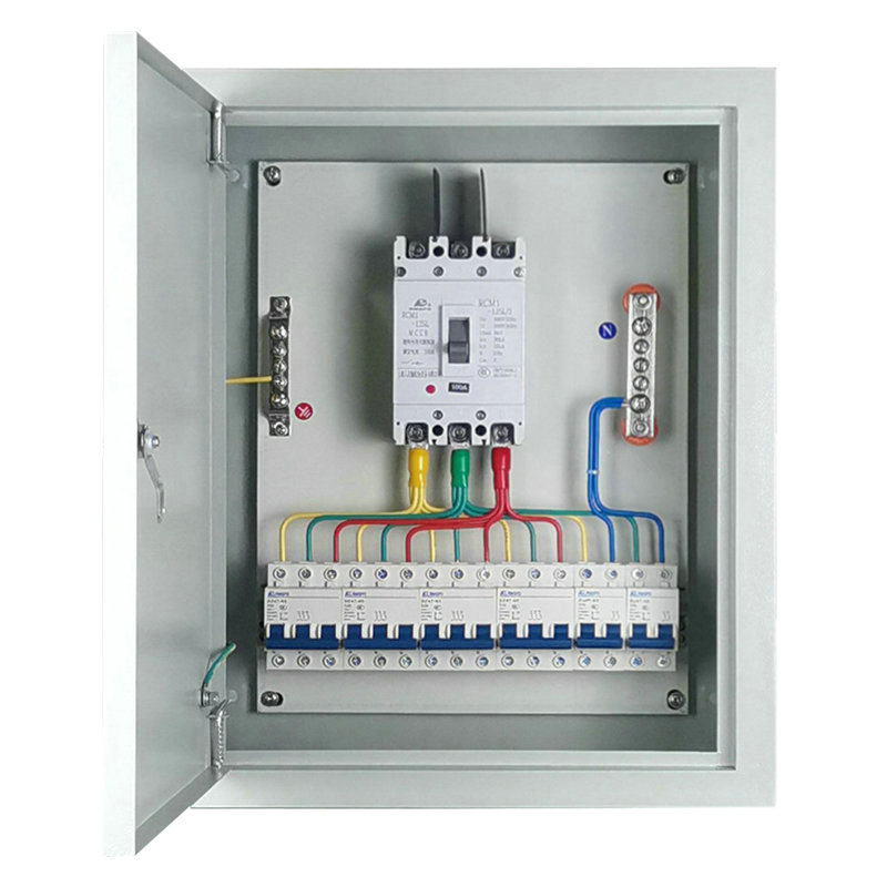 定做電箱 配電箱成套三級工程用三相動力380v 開關(guān)電閘插座盒明裝
