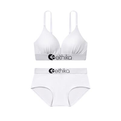 Ethika简约无钢圈女士文胸套装