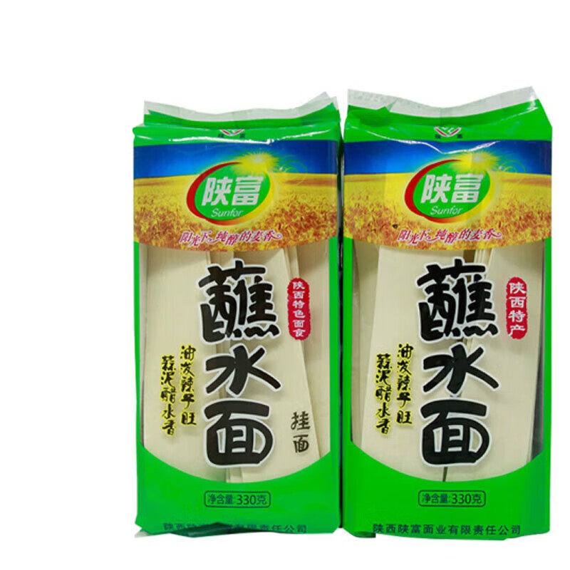 陕富旗花面片蘸水面方便面食