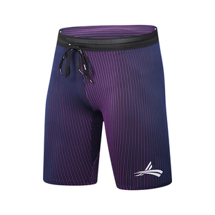 Volanti沃兰迪紧身短裤 跑步运动速干五分裤压缩裤男子马拉松健身