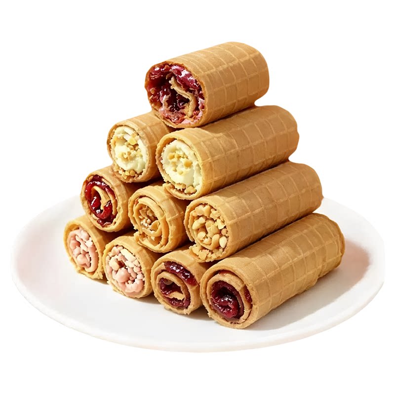 手工鸡蛋卷多口味0反式脂肪酸