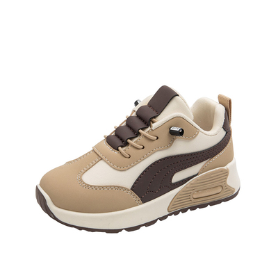 女童运动鞋2024春新款透气软底儿童鞋子中大童老爹鞋男童休闲鞋