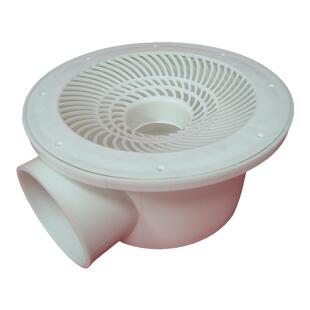 B022鱼马桶养鱼池排污口养殖池地漏水池过滤高密度养殖帆布出水口