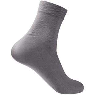 原子字弹男士冰凉丝夏季透气薄款休闲商务中长筒耐穿锦纶对对袜