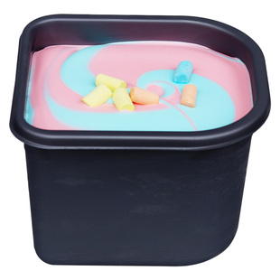 小盒装冰激凌1.5kg家庭装大桶装冰淇淋棉花糖味海盐芝士雪糕批发