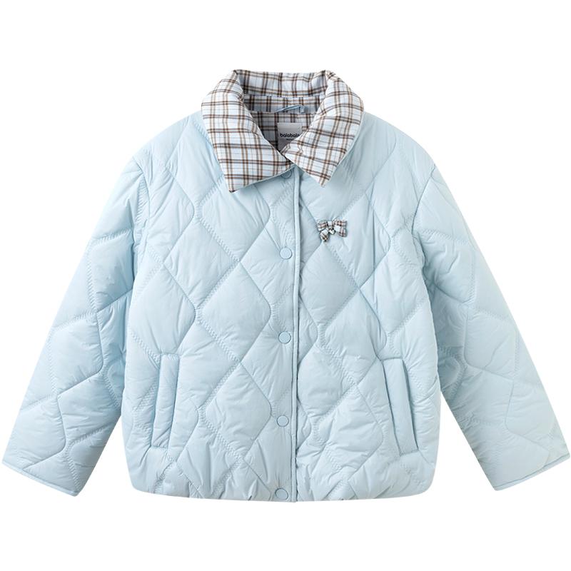 巴拉巴拉女童棉服中大童棉衣外套