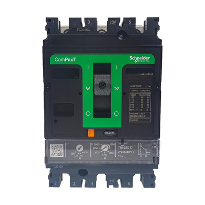 施耐德C25F3TM250塑壳断路器正品