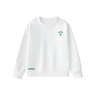 NBA联名童装儿童2026春季新款中大童圆领运动卫衣SOFTFIRE男女童