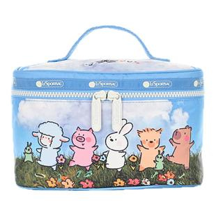 李安珂LeSportsac乐播诗新款小羊波德莱尔卡通收纳化妆包手拿包