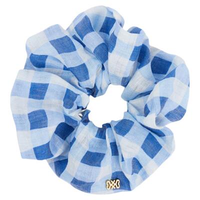 SANDRO复古格纹网纱发圈